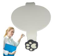 Mbiyhgta Bloc-Notes Portatif - Bandeau Mémo Portable,Réutilisable Étanche Notes Effaçables Rappel pour Anniversaire Travail Infirmière Vétérinaire