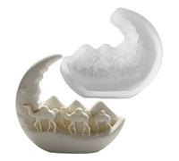 Mbiyhgta Candle Molds,Epoxy Casting Ornaments Craft | Soap Casting Wax Mould - for Wedding Party Dinner Table Decoration Centerpiece Home Room