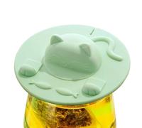 Mbiyhgta Cup Covers - Silicone Cute Heat-Resistant Lid | Coffee Mug Cover Tea Cup Lid - for Kids Adults Coffee Water Milk Beverage Home Office Study