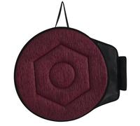 MBIYHGTA DISC ROUNE CHANGION SEAT SIGNE POUVELLE - COSSION DE SEAT PORTABLE PORTABLE À 360 degrés | Coussins de chaise rotative avec éponge cylindrique fixe pour le plein air, le pique-nique, la maiso