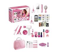 Mbiyhgta Ensemble de Jeu de rôle de Coiffeur - Expérience de Salon de, kit de Salon de, Jouet éducatif de pour âgés de 3 à 8 Ans | Activité d'apprentissage pour garçons et FI