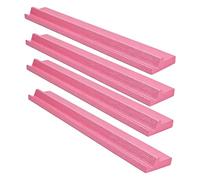 Mbiyhgta Mahjong Racks - 4-Piece Domino Game Stands, Durable Travel-Friendly Holders, Convenient Tabletop Organizer for Tiles and Pieces | Home House Party Gatherings Club Holiday Festive Travel Fun