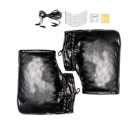 Mbiyhgta Manchons de Guidon pour Moto en Hiver,Moufles Chauffantes 12V,Gants De Guidon De Moto Imperméables À Température Constante | pour Scooter, Cyclisme, Vélo, Déplacement, Motoneige, Temps Froid