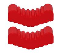 Mbiyhgta Patins Chandelle | 2 Pièces Adaptateur Caoutchouc Robuste Antidérapant | Adaptateur Levage Cric,pour Garage Atelier Entretien Automobile Changement Pneu Remorque Support Domicile Véhicule
