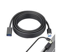 Mbiyhgta Rallonge USB - Câble D'extension USB 3.0 5 Gbit/s De Données Haute Vitesse, Fil Adaptateur Mâle Femelle, Cordon De Connexion Stable Avec Noyau En Cuivre Étamé Et Conception Plug And Pla