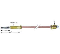 MBM de Italia thermocouple Longueur 500 mm pour cuisinière à gaz g6sfa7 G1 M9 x 1 G2 M6 x 0,75