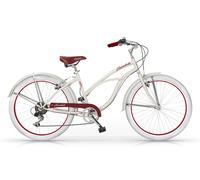 MBM Vélo beachcruiser femme 26 pouces 6 vitesses - Honolulu - HON26DKB.