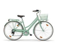 MBM Vélo de ville femme rétro 28 pouces 18 vitesses - Boulevard - BOUDK18GR