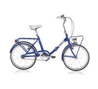 MBM Vélo pliant 20 pouces monovitesse cadre en acier Angela - ANG20BL.