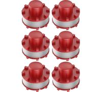 MBobine de fil de rechange,compatible avec GE-CT 36/30Li E,accessoires de débroussailleuse,3405096 (6 bobines de rechange)