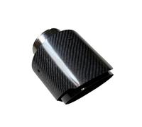 MBPBVRVAF Embout Échappement Entrée Universelle 48/51/54/57/60/63/67/70/76/80/83/86mm Sortie 130mm 1 Pièces Embout D'échappement Voiture Extrémité Silencieux Buse Embout Silencieux(ID 83MM-OD 130MM)