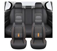 MBROS Auto Universelles pour Baic X35 2025 Ensemble Complet De Housses De Siège Intérieures en Cuir PU Respirant Housses Siège Protection(9 PCS 3)