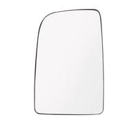 MBROS Glace Rétroviseur pour pour Crafter 2006-2017 Rétroviseur Latéral Droit Gauche en Verre Supérieur Grand Poussoir Non Chauffant Rétroviseur Chauffant(Upper Left)