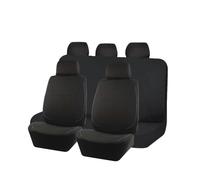 MBROS Lot De 4 Housses De Siège Universelles Polyester Adaptées À La Plupart des Voitures Camions SUV Ou Fourgonnettes Accessoires D'intérieur Voiture Housses Siège Protection(Type A 9pcs Gray)