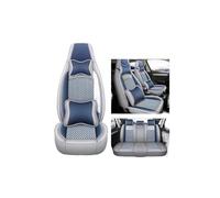 MBROS pour G5 pour GAC GS8 Universelles 5 Ensembles Complets De Housses Siège Voiture en Cuir PU Imperméable Housses Siège Protection(9 PCS 1)