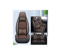 MBROS pour G5 pour GAC GS8 Universelles 5 Ensembles Complets De Housses Siège Voiture en Cuir PU Imperméable Housses Siège Protection(9 PCS 4)