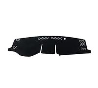MBROS Protection Solaire Antidérapant Tapis Tableau Bord Voiture Hybride Pare-Soleil Accessoires Bureau pour pour RAV4 pour RAV 4 2019 - 2023 Tapis Pare-Soleil(Black Side LHD)