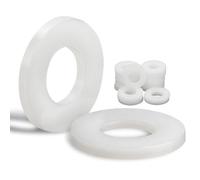 Mbsomnus 30 pièces rondelles en plastique M12-24 mm - Rondelles de carrosserie en nylon - Rondelles en plastique - Rondelles d'appui pour machines, appareils électriques, plombiers M3 M4 M5 M6 M8 M10