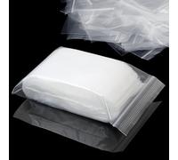 Mbsomnus Petit Sachet Plastique 25x17 cm Sachets Zip Transparent 100 Pièces Petite Pochette Plastique Refermables Pochette Zip pour Bijoux Boucles d’oreilles Bonbons Graines Vis