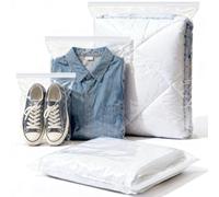 Mbsomnus Sachet Plastique Refermable 30x40 cm, 30 Pcs Pochon Plastique Réutilisable Sachets Zip Transparent Grand Pochette Zip pour Vêtements Chaussures Denrées Alimentaires et Fournitures de Bureau