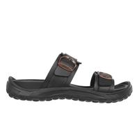 MBT FUJI II Sandales pour Femme en Cuir. Chaussures Légères et Confortables pour Printemps Été. Chaussures Physiologiques Confort et Stabilité. Sandales de Récupération pour un Style Moderne. Noire