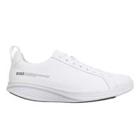 MBT M360 E1 - Baskets de Style Moderne pour Femmes. Baskets de Marche anatomiques et Confortables. Chaussures de Confort physiologique et de stabilité avec Semelle de Type Rocker. Coloris Blanc