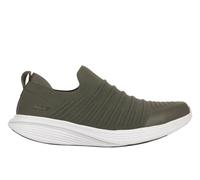 MBT M400 Slip on Women's Sneakers Without Laces. Baskets de Marche anatomiques et Confortables. Chaussures physiologiques de Confort et de stabilité à Semelle basculante. Baskets Modernes. Vert