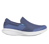 MBT Modena III Slip on Baskets de Sport pour Homme sans Lacets. Chaussures de Marche Anatomiques Confortables. Chaussures Physiologiques Confort et Stabilité Semelle Courbée. Baskets Modernes. Bleue