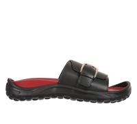 MBT NIKKO Sandales pour Femme en Cuir avec Design Boucle. Chaussures Légères et Confortables pour Été. Chaussures Physiologiques Confort et Stabilité. Sandales de Récupération pour S'habiller. Noire
