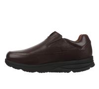 MBT Nishi 2 Chaussures Habillées pour Homme Anatomiques et Confortables. Chaussures Physiologiques Confort Stabilité avec Semelle Courbe. Chaussures Casual en Cuir sans Lacets avec Plateforme. Marron