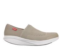 MBT NIWASI Slip on Baskets de Sport pour Femme sans Lacets. Chaussures de Marche Anatomiques et Confortables. Chaussures Physiologiques Confort Stabilité avec Semelle Courbe. Baskets Modernes. Beige