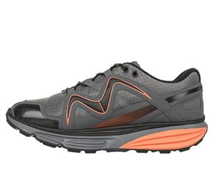 MBT Simba ATR M, Homme Chaussures d'extérieur Chaussures de Sport,Semelle profilée,Chaussures de Nordic Walking,Gris (Charcoal/Orange),42.5, 8