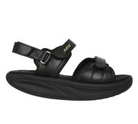 MBT SUMU 8 Sandales de Soirée pour Femme en Cuir. Chaussures Légères et Confortables pour le Printemps Été. Chaussures Physiologiques Confort et Stabilité. Sandales Élégantes de Style Moderne. Noire