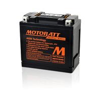 MBTX12U MOTOBATT Quadflex AGM Batterie Moto 12V 14Ah
