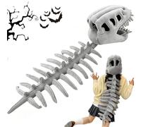 Mbuaopa Costume de Dinosaure Spinosaurus en Peluche,Spinosaurus Plush Dino Outfit,Halloween Fun 3d Realistic Dinosaur Costume pour Adultes et Enfants, Changement Rapide, Lavable en Machine