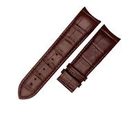 MBUIOPJ Bracelet de montre en cuir de veau véritable, compatible avec les bracelets de montre Tissot COUTURIER T035, T035617, 627, T035439, 22/23/24 mm, boucle brossée(Brown NO Buckle,23mm)