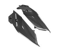 MBUIOPJ Cadre De Selle Gauche Ou Droit De Moto, Couvercle Latéral, Panneau De Capot, Carénage, Compatible avec Suzuki GSXS 750 (2017-2022)(Carbon Fiber Look)