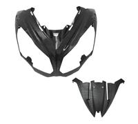 MBUIOPJ Compatible avec Kawasaki Ninja650-6F 2012 2013 2014 2015 2016 Pièces de Moto Phare Avant Capot Carénage Panneau Couvercle Nez Tête Capot(Carbon Look-1 Set)