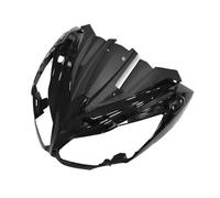 MBUIOPJ Compatible avec Kawasaki Ninja650-6F 2012 2013 2014 2015 2016 Pièces de Moto Phare Avant Capot Carénage Panneau Couvercle Nez Tête Capot(Glossy Black-1 Set)