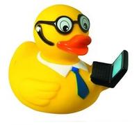 Mbw - Canard de bain business - 31081 jaune et noir G