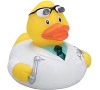 Mbw - Canard de bain dentiste - 31221 jaune et blanc G
