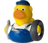 Mbw - canard de bain mecanicien - 31129 - jaune et bleu G