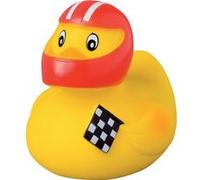 Mbw - Canard de bain pilote de course - 31059 - jaune et rouge G
