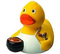 Mbw - Canard de bain roi des grillades - 31149 jaune et blanc G