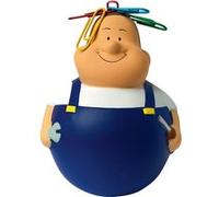 Mbw - Culbuto squeezie Mr Bert mecanicien - bleu et blanc - 25244 G