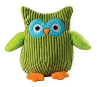 Mbw - +++ FDS 071123 +++ Peluche chouette cotelee Leonie - 60518 - vert Vert G