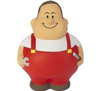 Mbw - Figurine squeezie Mr Bert bricoleur - rouge - 24266 Rouge G