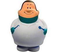 Mbw - Figurine squeezie Mr Bert dentiste - blanc - 24296 Blanc G