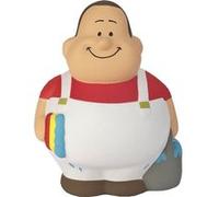 Mbw - Figurine squeezie Mr Bert peintre - blanc - 24249 Blanc G