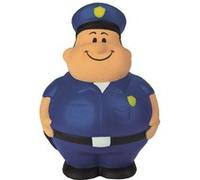 Mbw - Figurine squeezie Mr Bert Policier - 24242 - bleu Bleu G